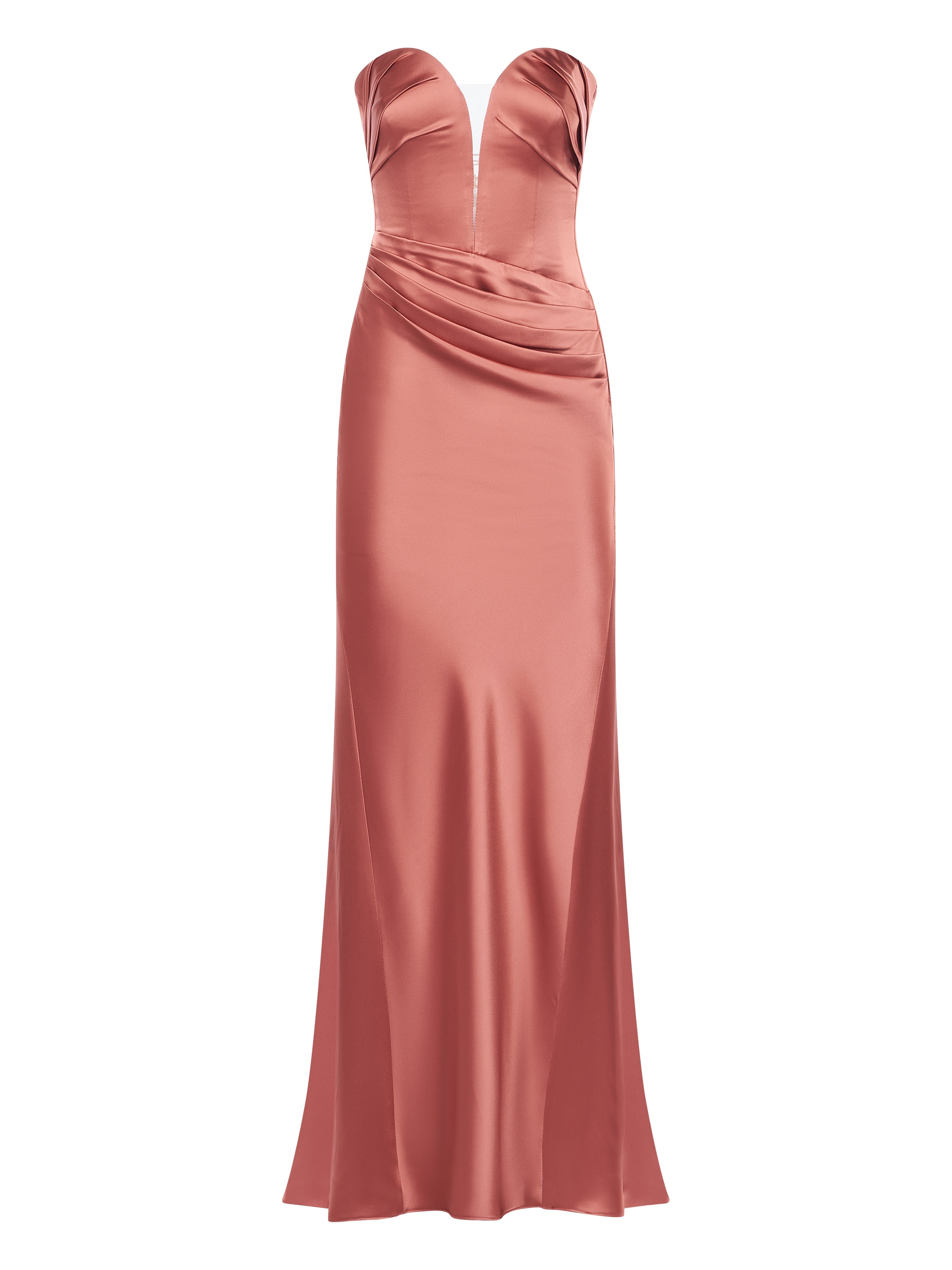 Rochie lunga cu trena Araftu Couture