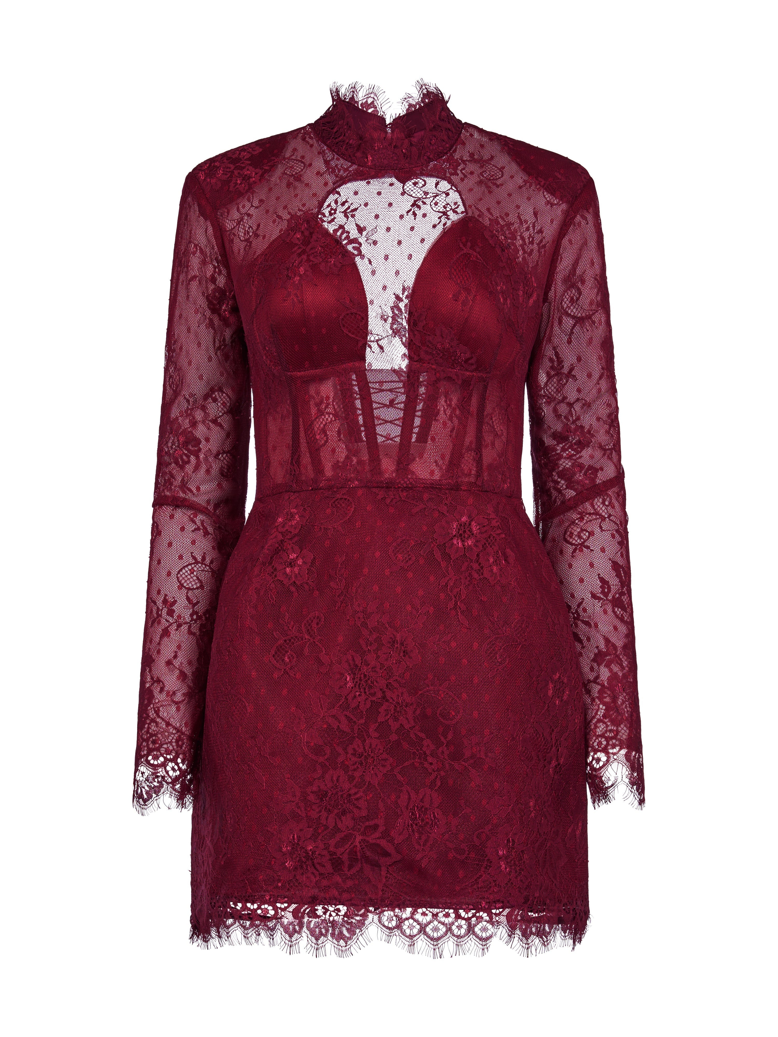 ROCHIE MINI DIN DANTELA Araftu Couture