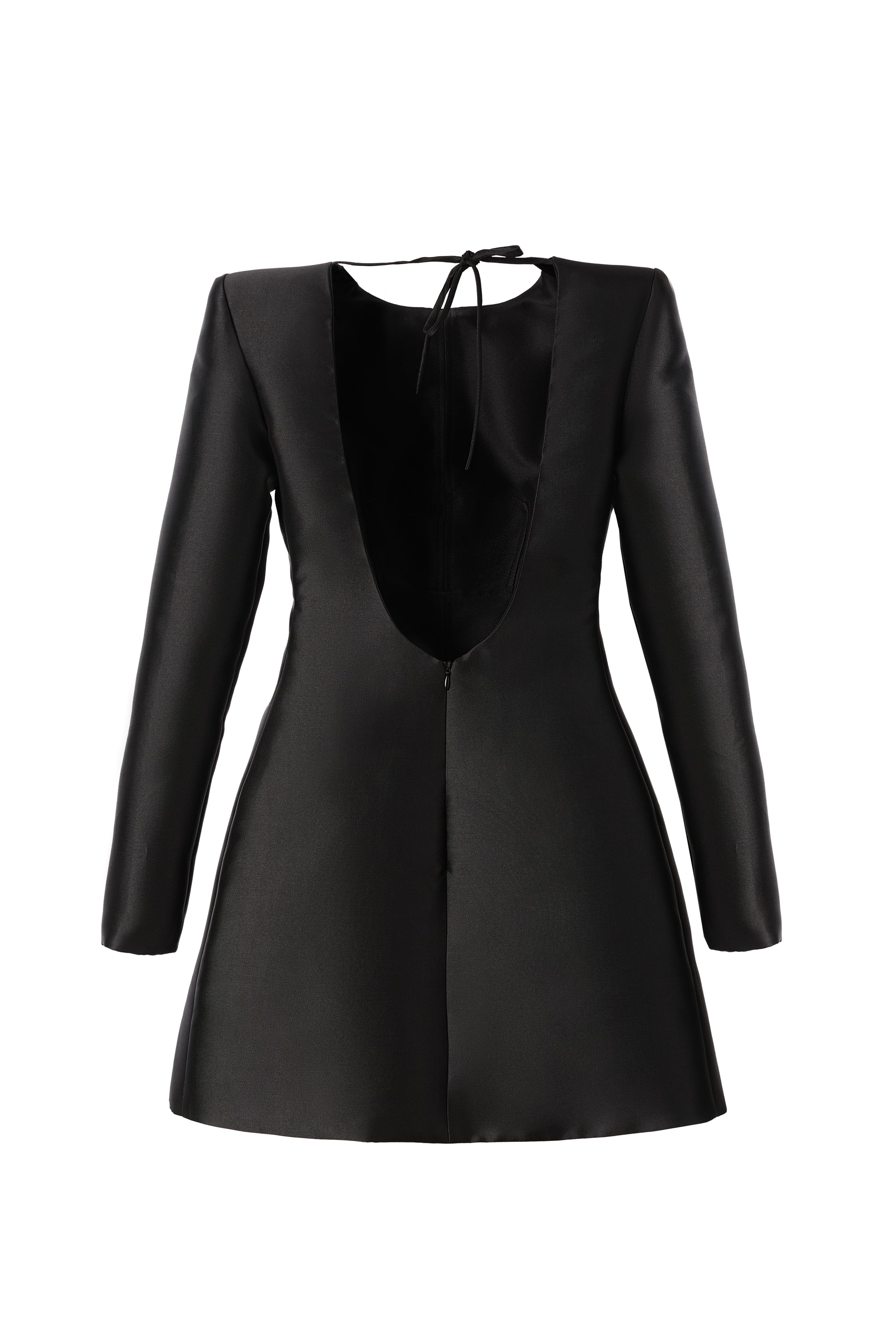 Rochie Mini cu Spatele Gol Araftu Couture