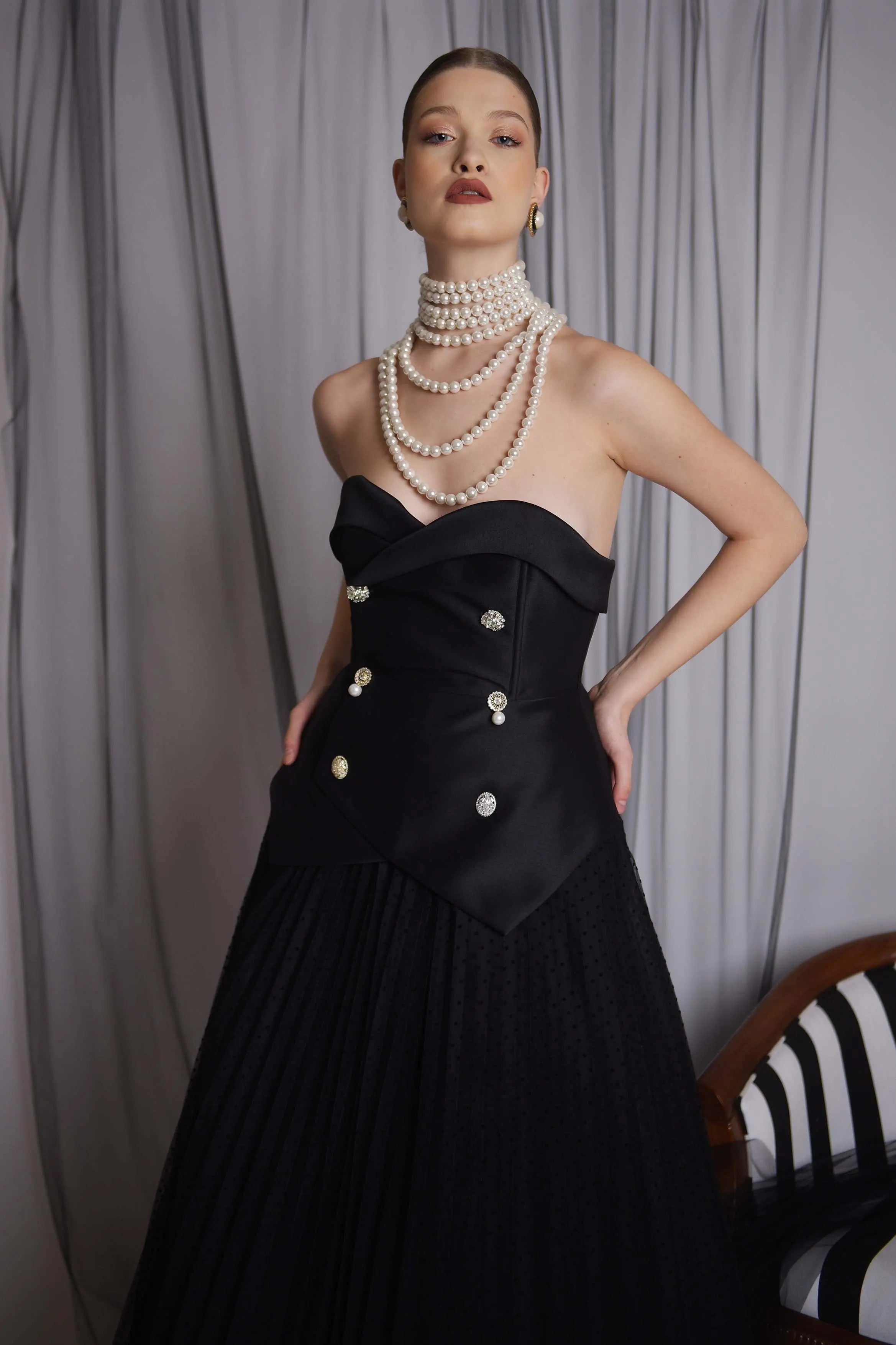Corset stil sacou Araftu Couture