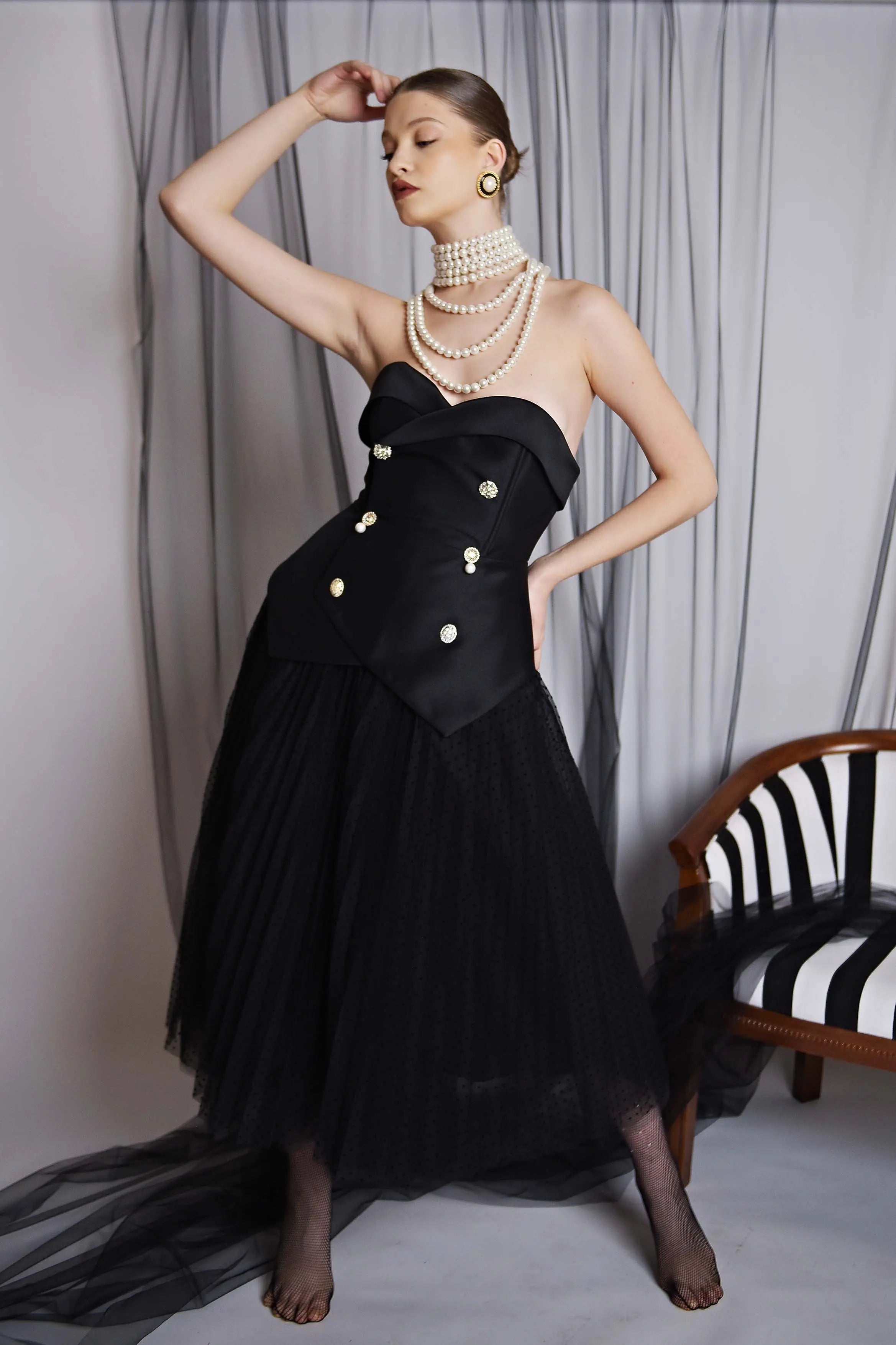 Corset stil sacou Araftu Couture