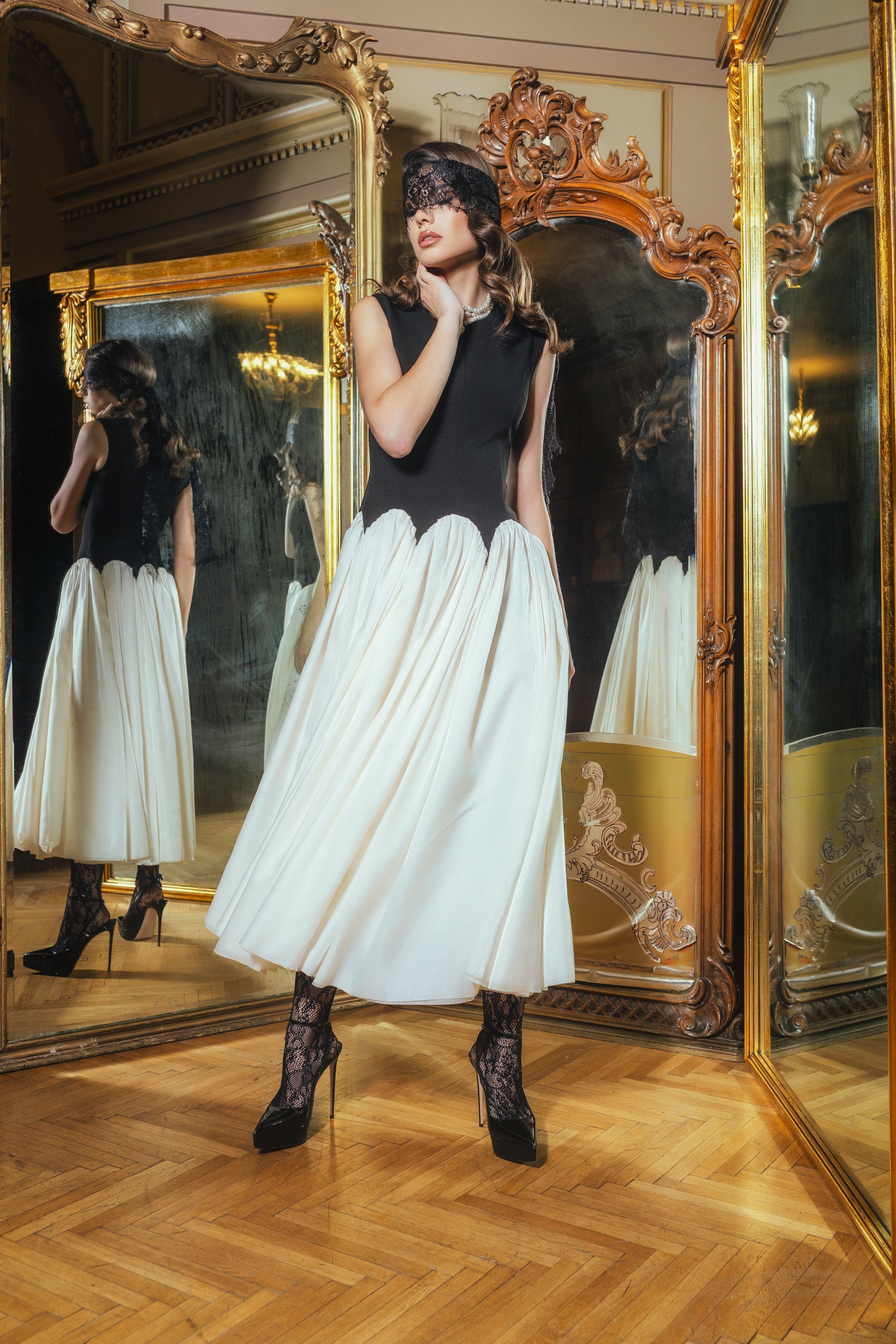 Rochie midi casual Araftu Couture