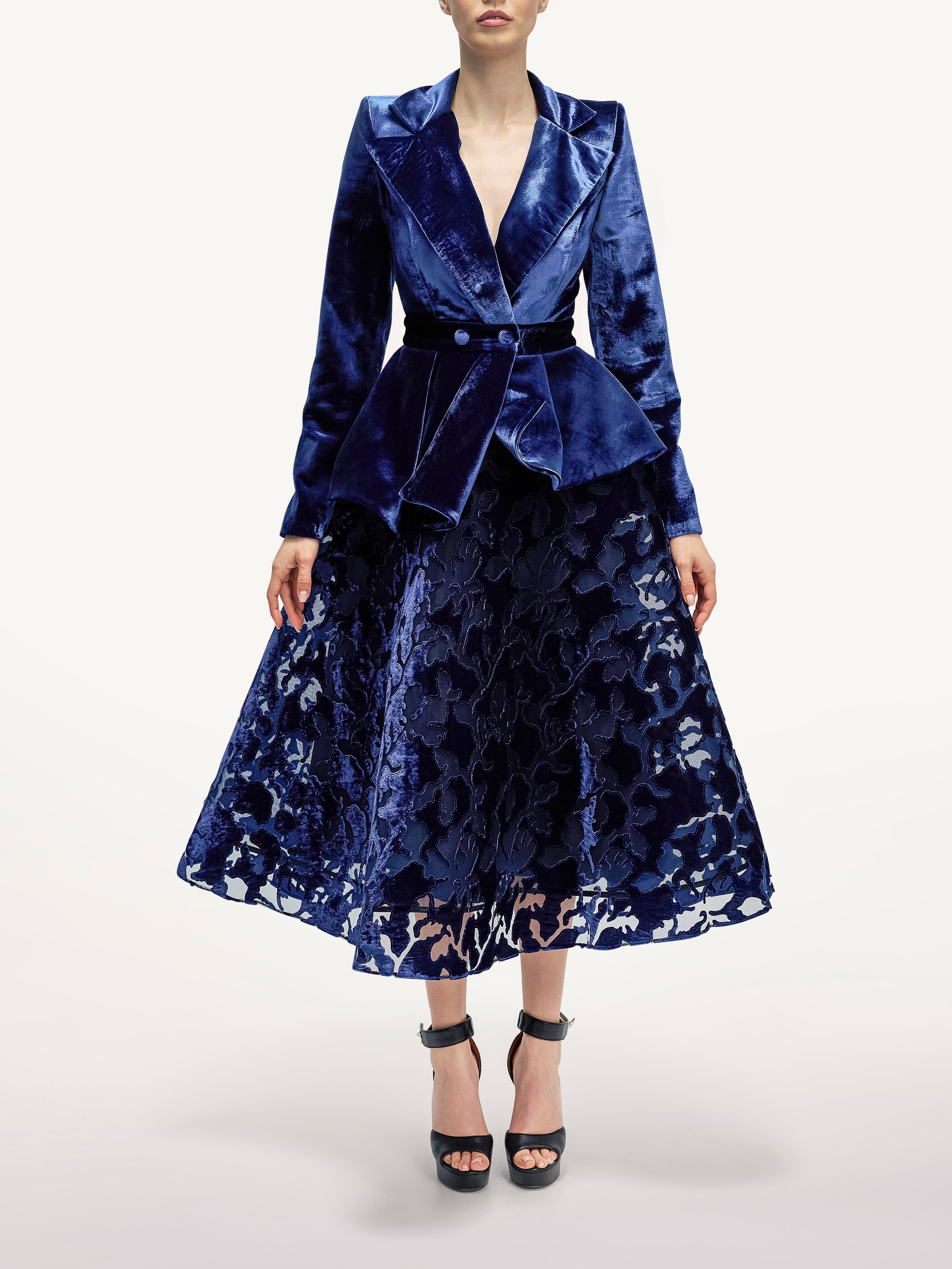 Costum Elegant din Catifea Araftu Couture