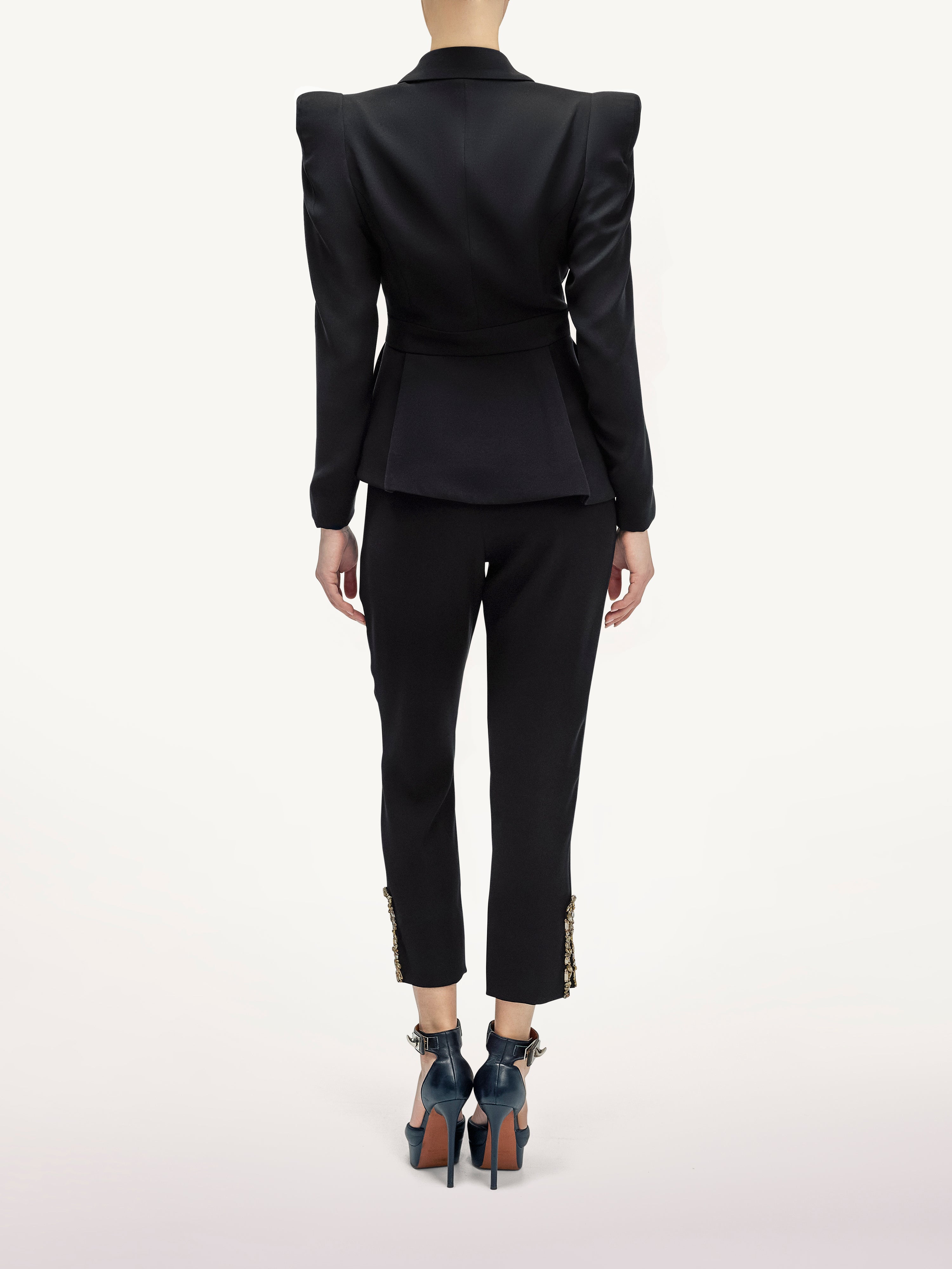Costum Elegant cu Pantalon Pana Araftu Couture