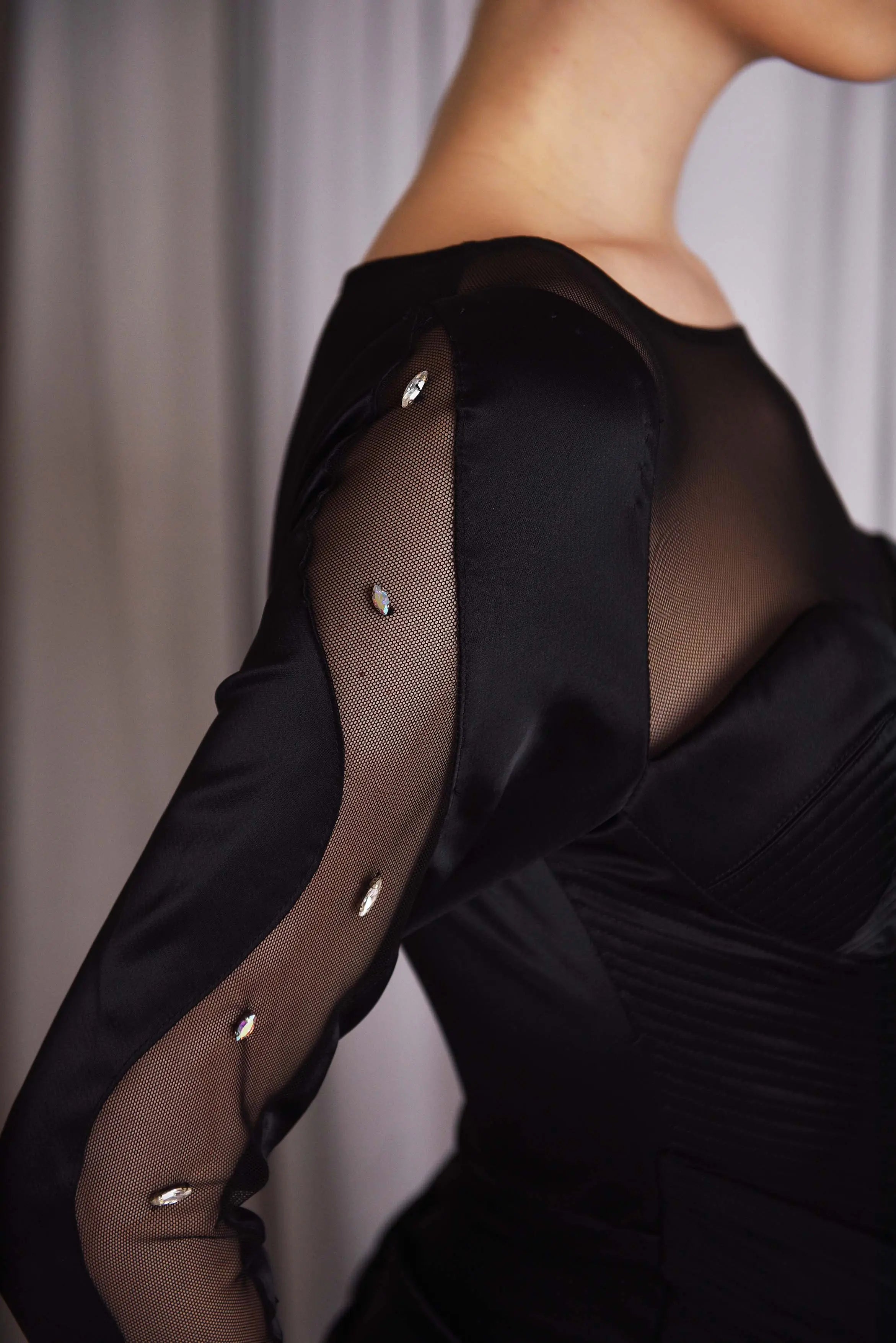 Rochie de seara cu trena si corset Araftu Couture
