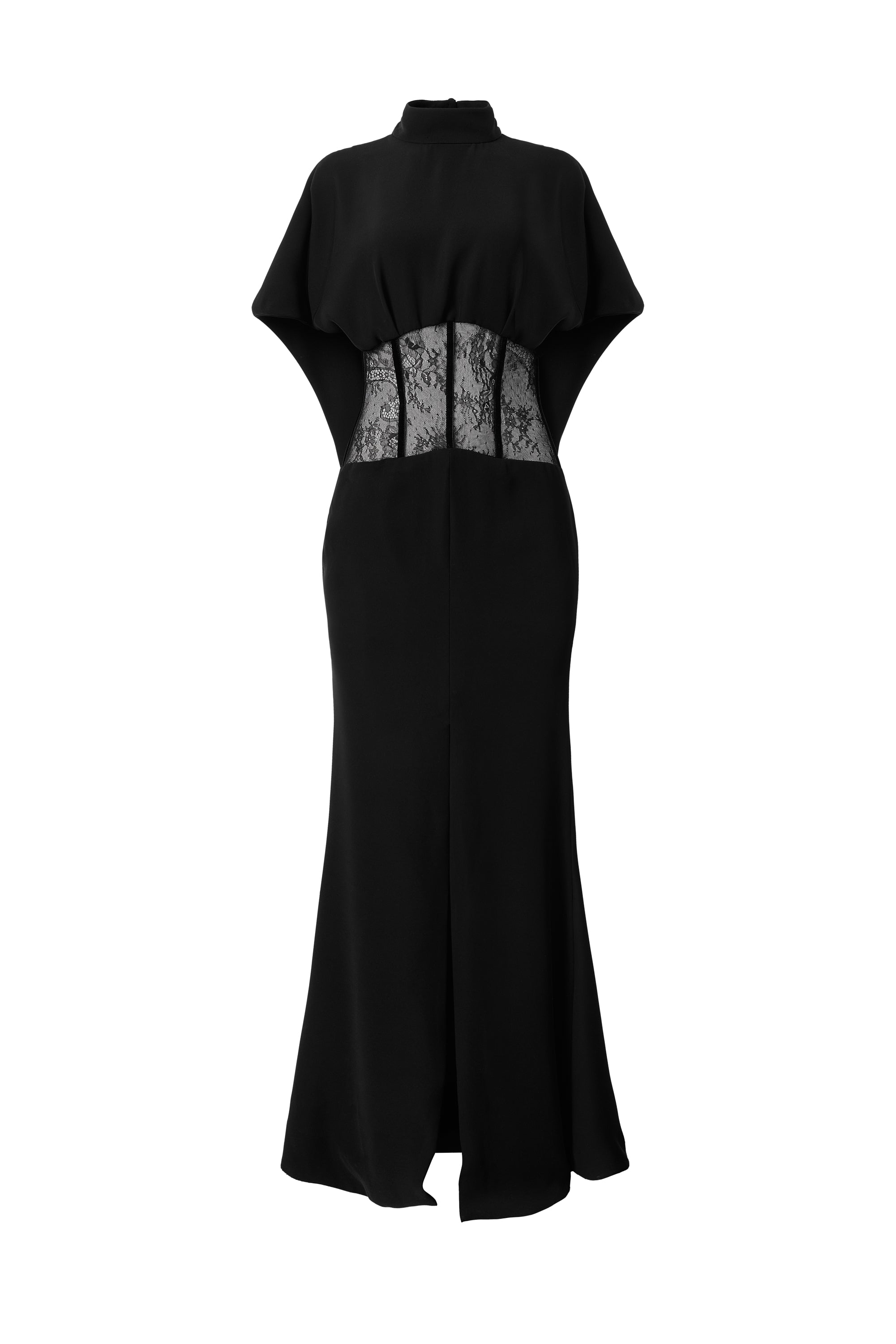 CAPE TOPE EVENING GOWN Araftu Couture