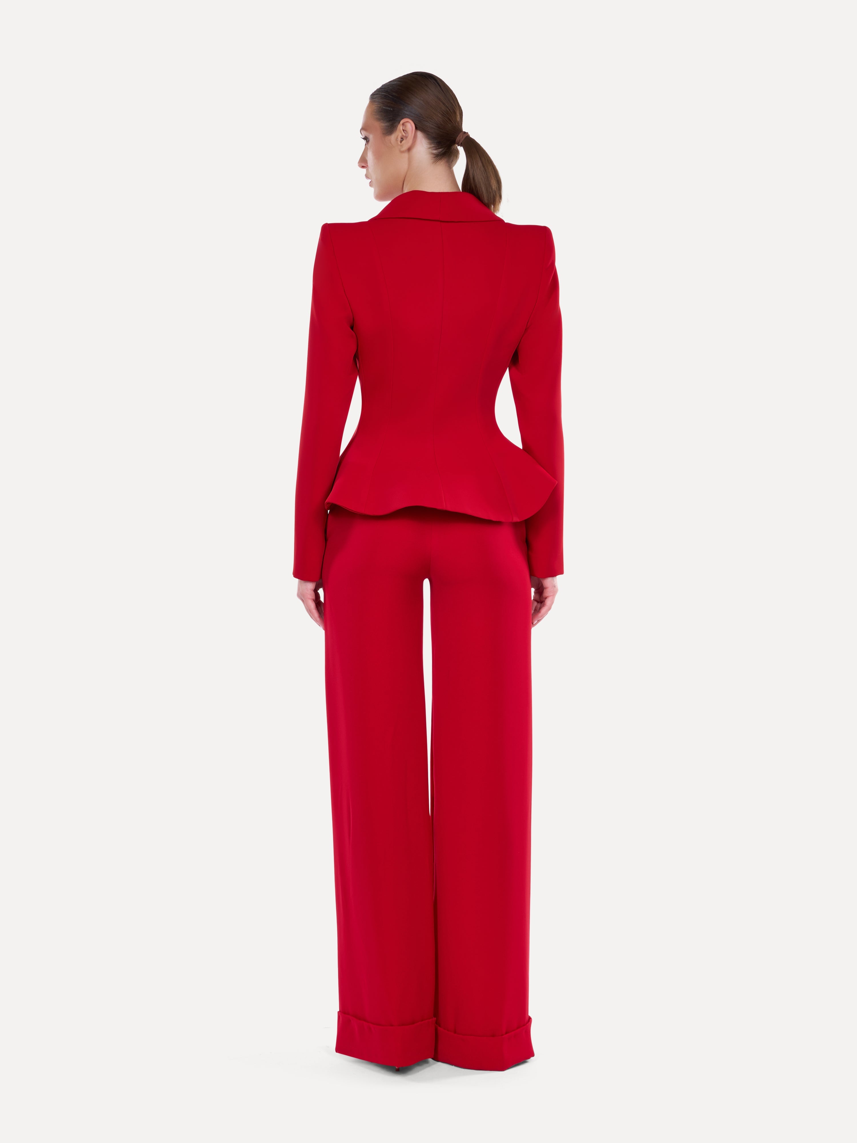 Costum elegant cu Pantaloni Lungi  Araftu Couture